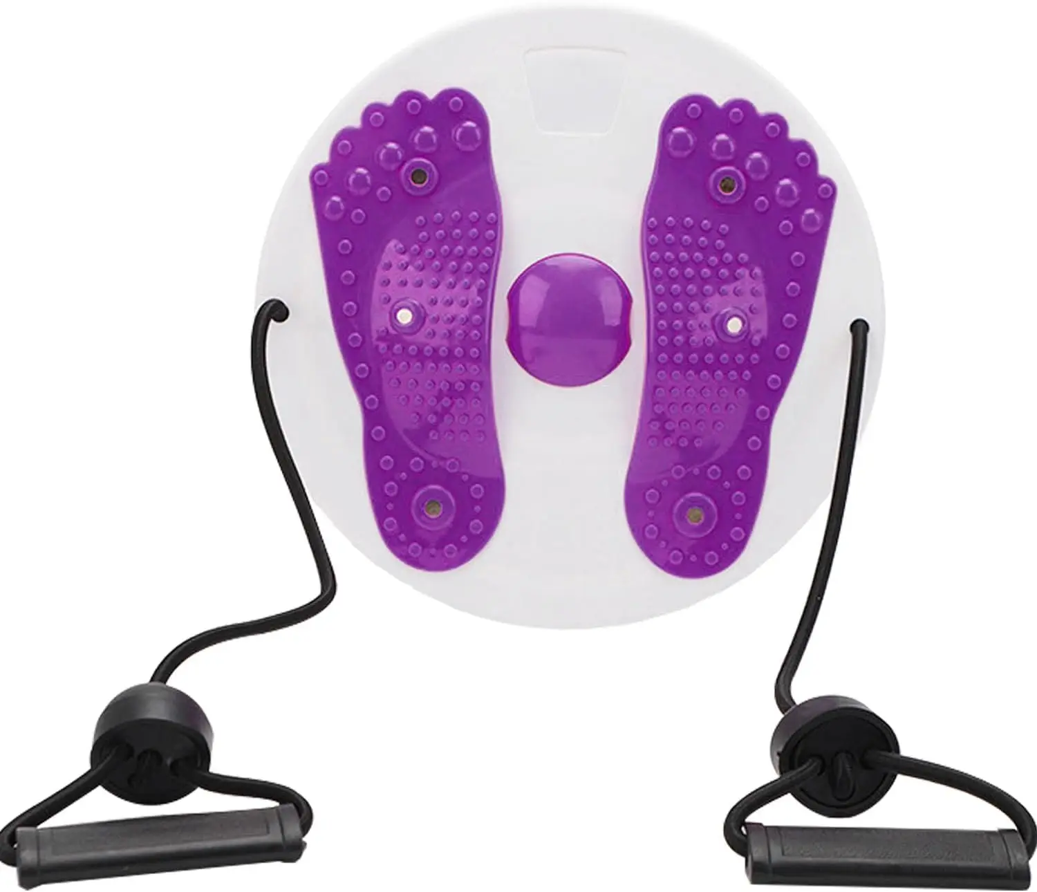 Waist Twisting Disc Waist Slimming Adjustable Trainer RotatingDisc With Handles Massage Foot Sole ForArms Hips Thighs waist twisting disc