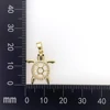 Cute Summer Sea Turtle Pendant Necklace CZ Zircon Gold Plated Animal Tortoise Accessories Hip Hop Party Gift Jewelry Making 4