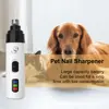 Electric Pet Nail Trimmer Rechargeable Pet Nail Grinder Quiet Cat Nail Grinder Suitable for Small Middle Large Dogs and Cats 3