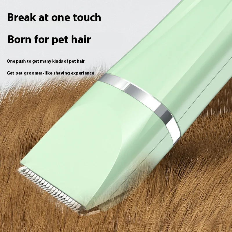 newly Upgraded Household Pet Shaver 4 In 1 Pet Electric Hair Trimmer Dogs Cat Grooming Clipper Nail Grinder USB Rechargeable