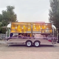Camion de nourriture électrique personnalisé avec cuisine complète, remorque à crème glacée, camion de nourriture mobile, kiosque 3