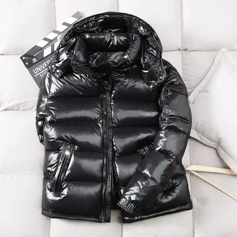 Men Down Puffer Jackets Winter
