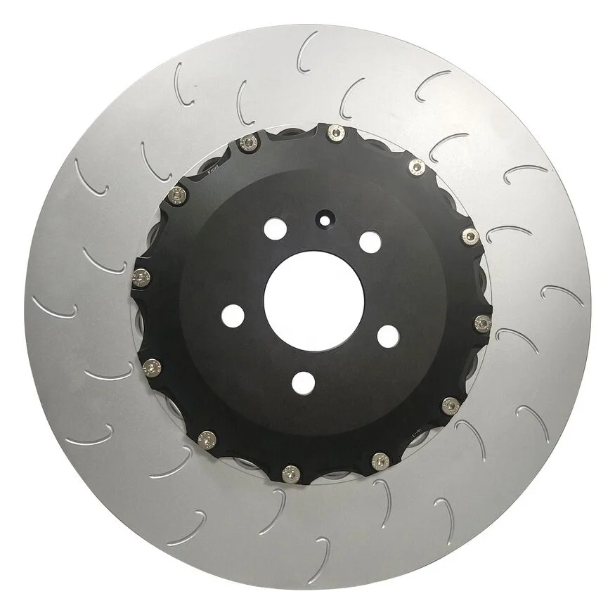 아우디 A8L D5 Q7 SQ7 4M0615601P 350X28MM용 싱이익 리어 2피스 로터 브레이크 디스크