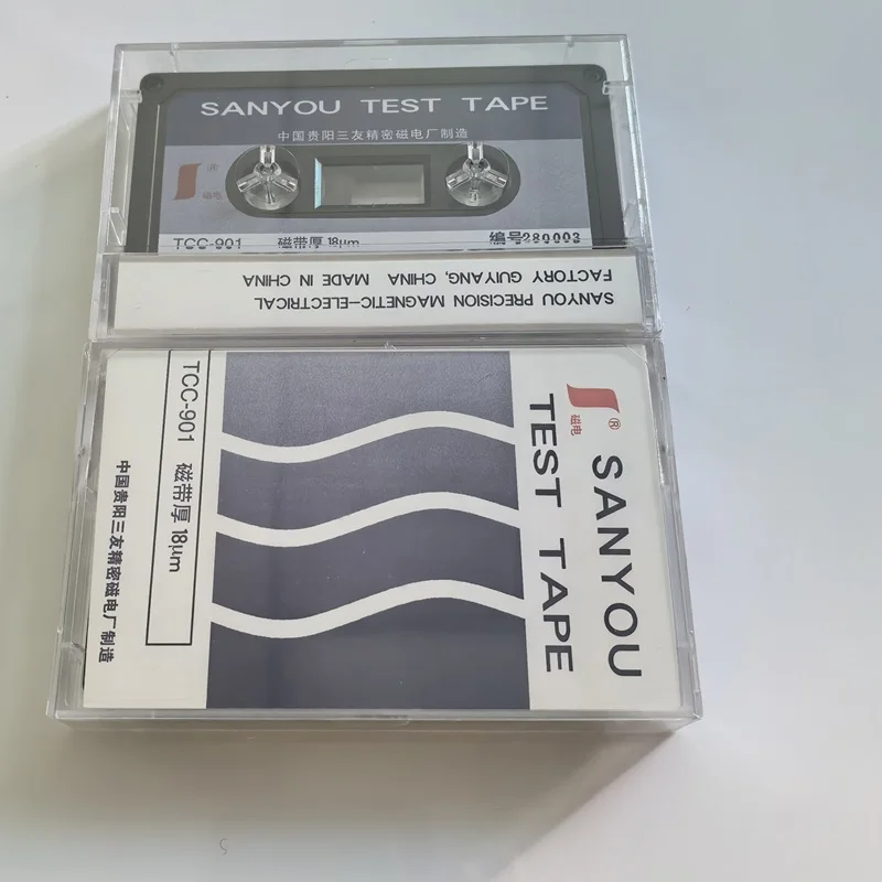 TEST TAPE SANYOU MTT-901 TCC-901 18&mu;m thick built-in mirrors observe tape operation