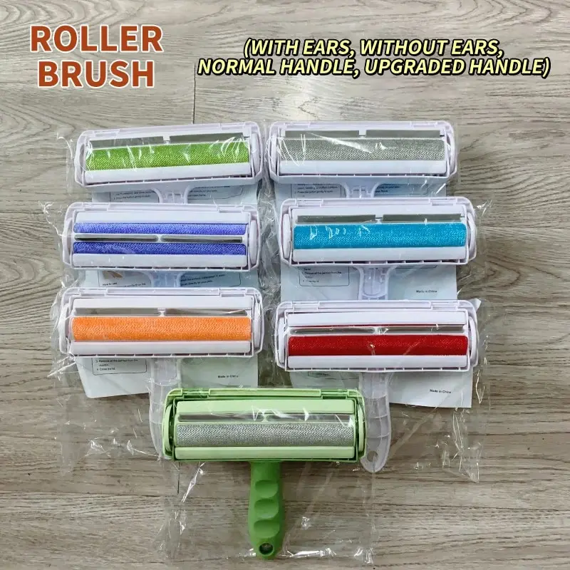NC Pet Hair Remover Drum Type Lent Remover Hair Cleaner Floating Sticky Brush Cat Clothes Removal Brush