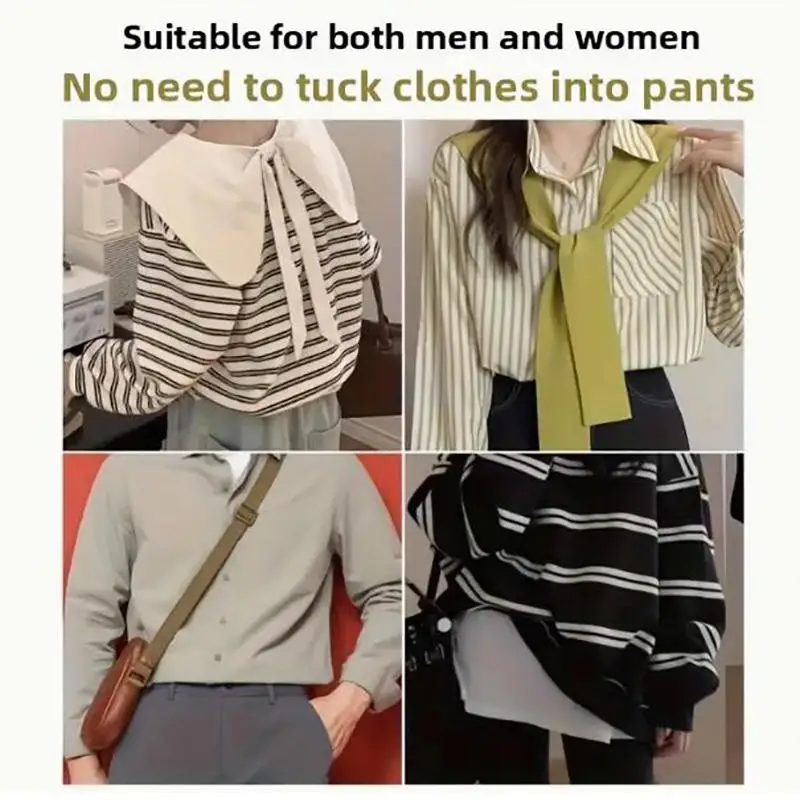 3pcs Tie Rope Women Straightening Rope Flat Belt Rope Ladies' Top T-Shirt Dress Waist Rope DIY Clothing Accessories