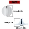 2X 131965300 Dryer Timer Knob Replacement Spare Parts Accessories Replaces 131666601 131666604 AP2107936 PS419092 5
