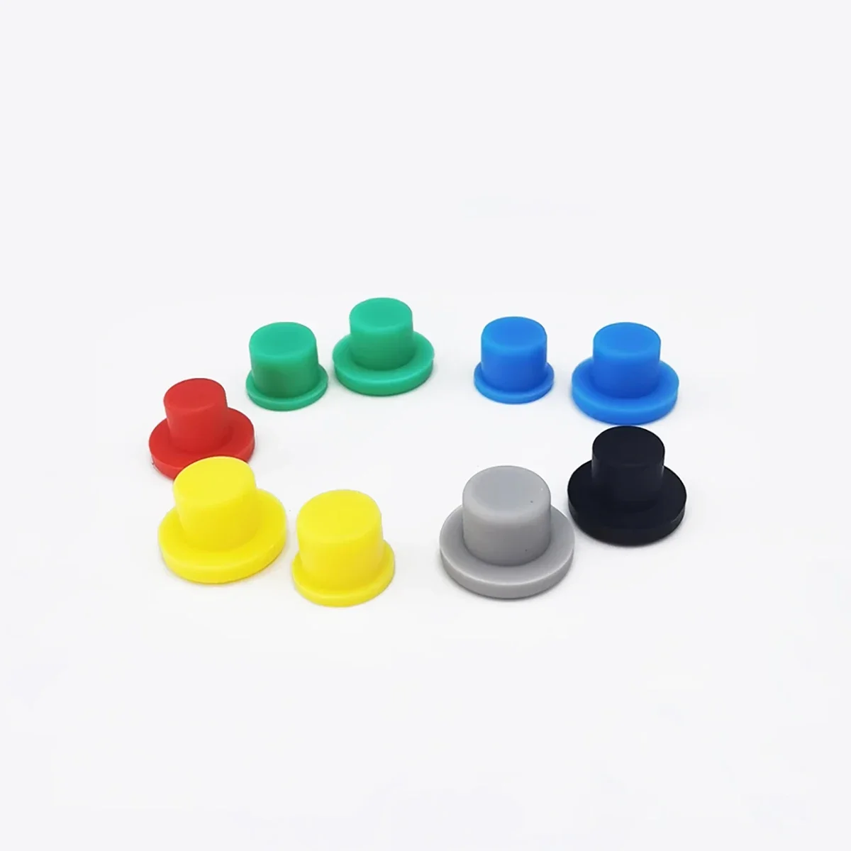 4.8/5/5.5/6/6.3/6.5/7mm T-Shaped Silicone Waterproof Sealing Plug Soft Rubber Circular Hole Plug Leak Proof Cover