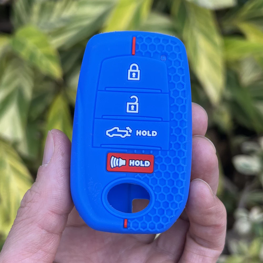 Premium Silicone Car Key Case Accessory - Durable & Stylish Protection Cover