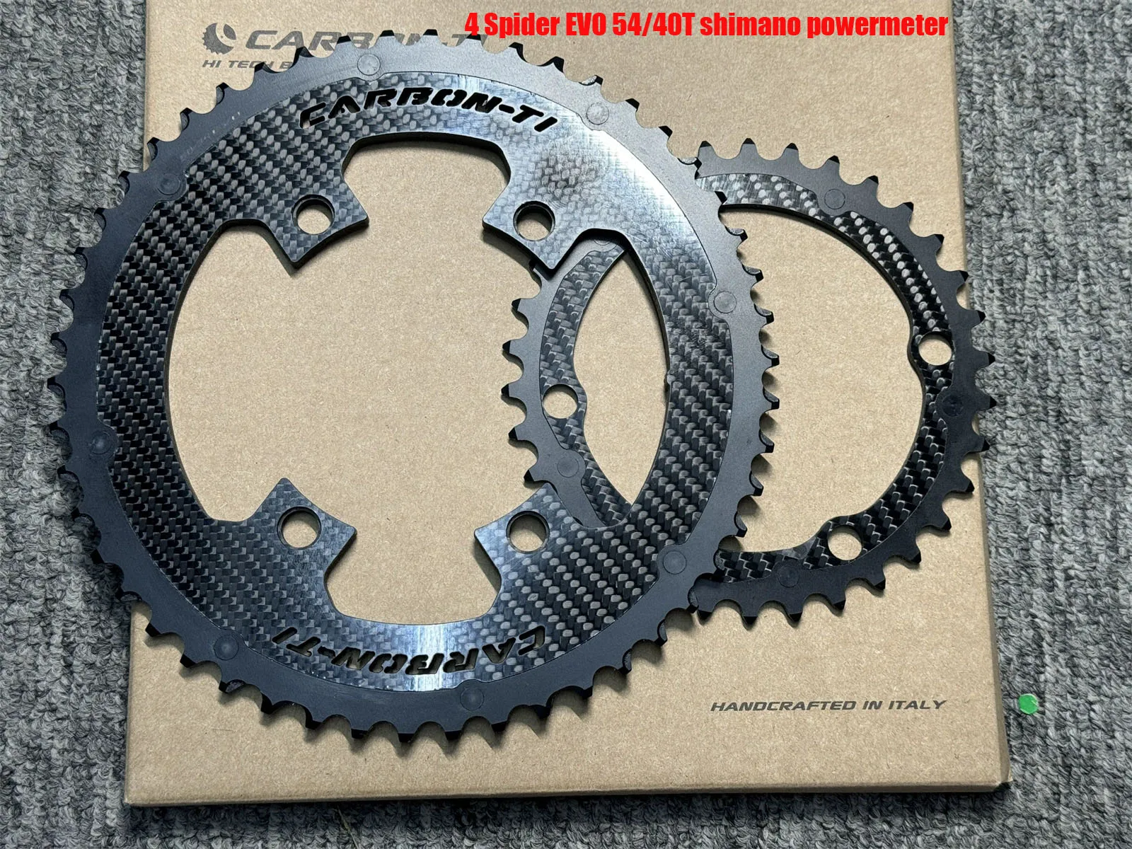 Carbon ti EVO カーボンファイバーディスク 50-34t Carbon ti EVO カーボンファイバーディスク 50-34t Carbon ti EVO