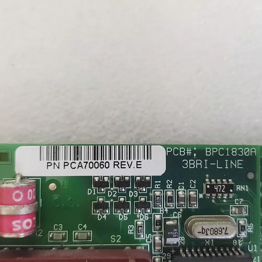 For VCON FALCON IP3 PCB 1829C Rev 3 PCA-1830A3BRI-LINE PCA70060 REV.E Video Card 5 For VCON FALCON IP3 PCB 1829C Rev 3 PCA-1830A3BRI-LINE PCA70060 REV.E Video Card - Image 3