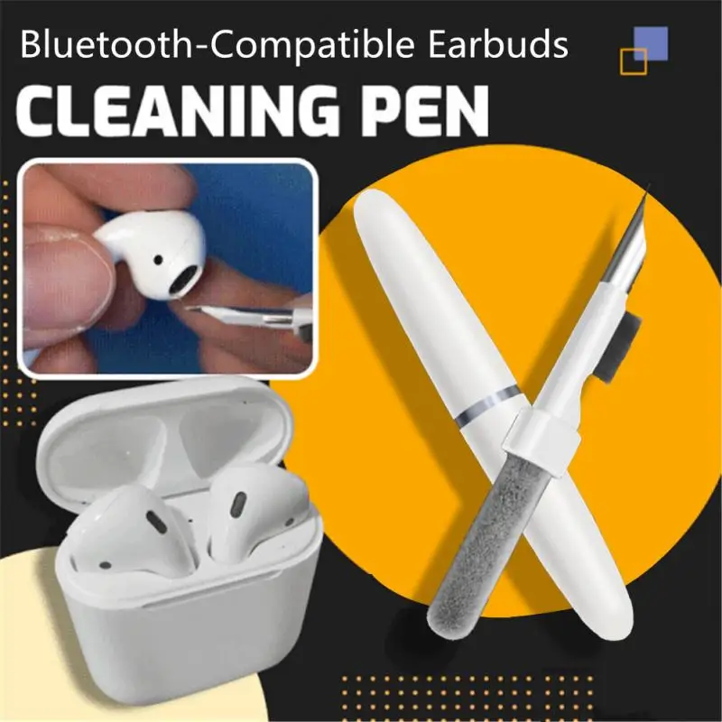 Bluetooth-совместимая ручка для чистки наушников ушей части отверстия очиститель