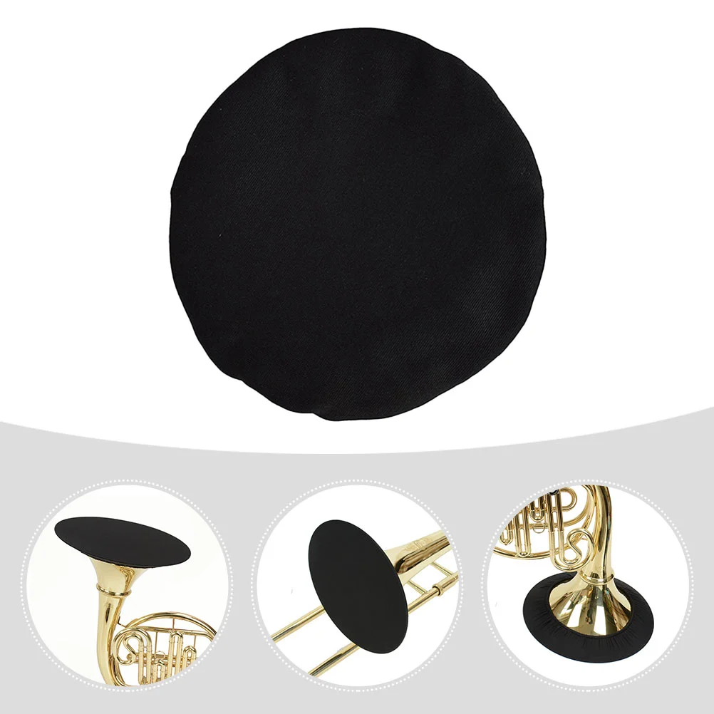 Trombone Horn Cover Musical Instrument Bell Dust-proof Cover Muffler Accessory for Trombone Bass Accessoriesophone Tuba Brass