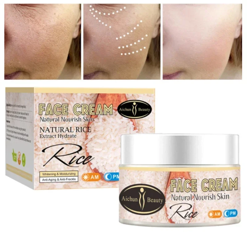 

Collagen Protein Face Cream Natural Serum Rehydration Moisture Skin Whitening Brighten Skin Tone Anti-Aging Nicotinamide 50ml