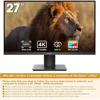 27 Inch 4K UHD(3840 * 2160) Monitor IPS Ultra-Thin Computer Monitor up to 70Hz with 90% DCI-P3 Displayport&HDMI VESA HDR10 2