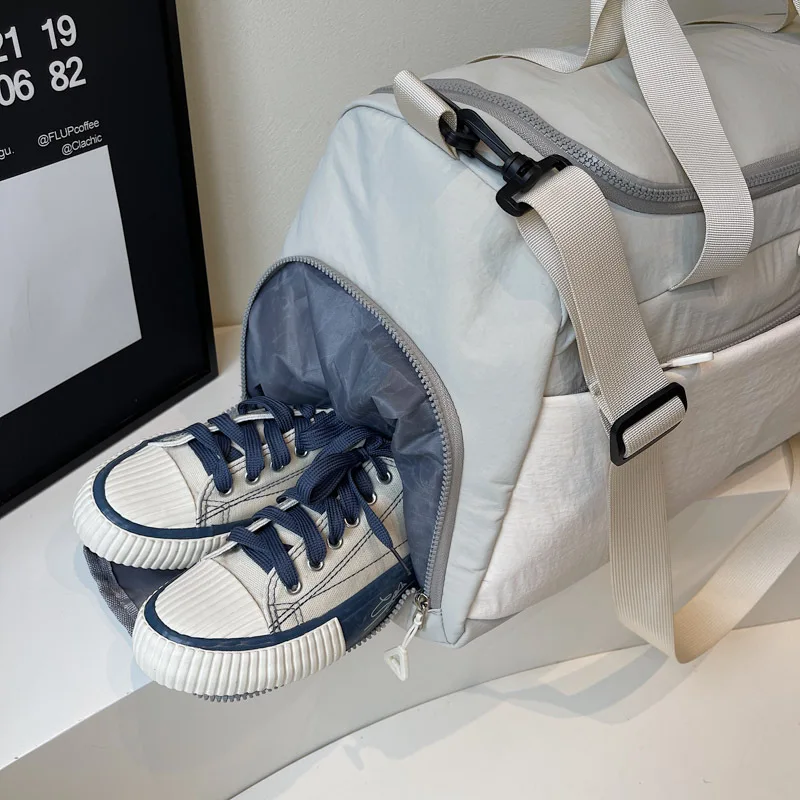 Dry Wet Separation Fitness Training Bag Big Capacity Sports Hand Carry Luggage for Men Women Travel