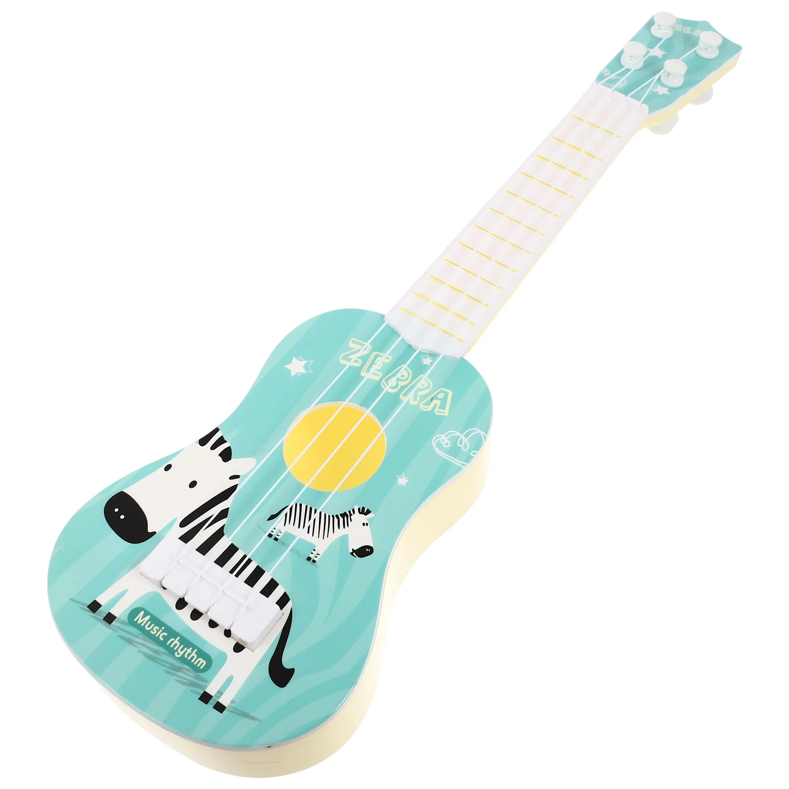 

Rabbit Beginner Classical Ukulele Guitar Musical Instrument Kids Montessori Toys for Children Early Education Leaning Toy Gift
