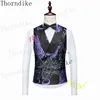Thorndike Latest Charm Purple Coat Pants Designs Tuxedo Jacket Slim Fit Men Suit 3 Piece Blazers Custom Groom Prom Suits Terno 5