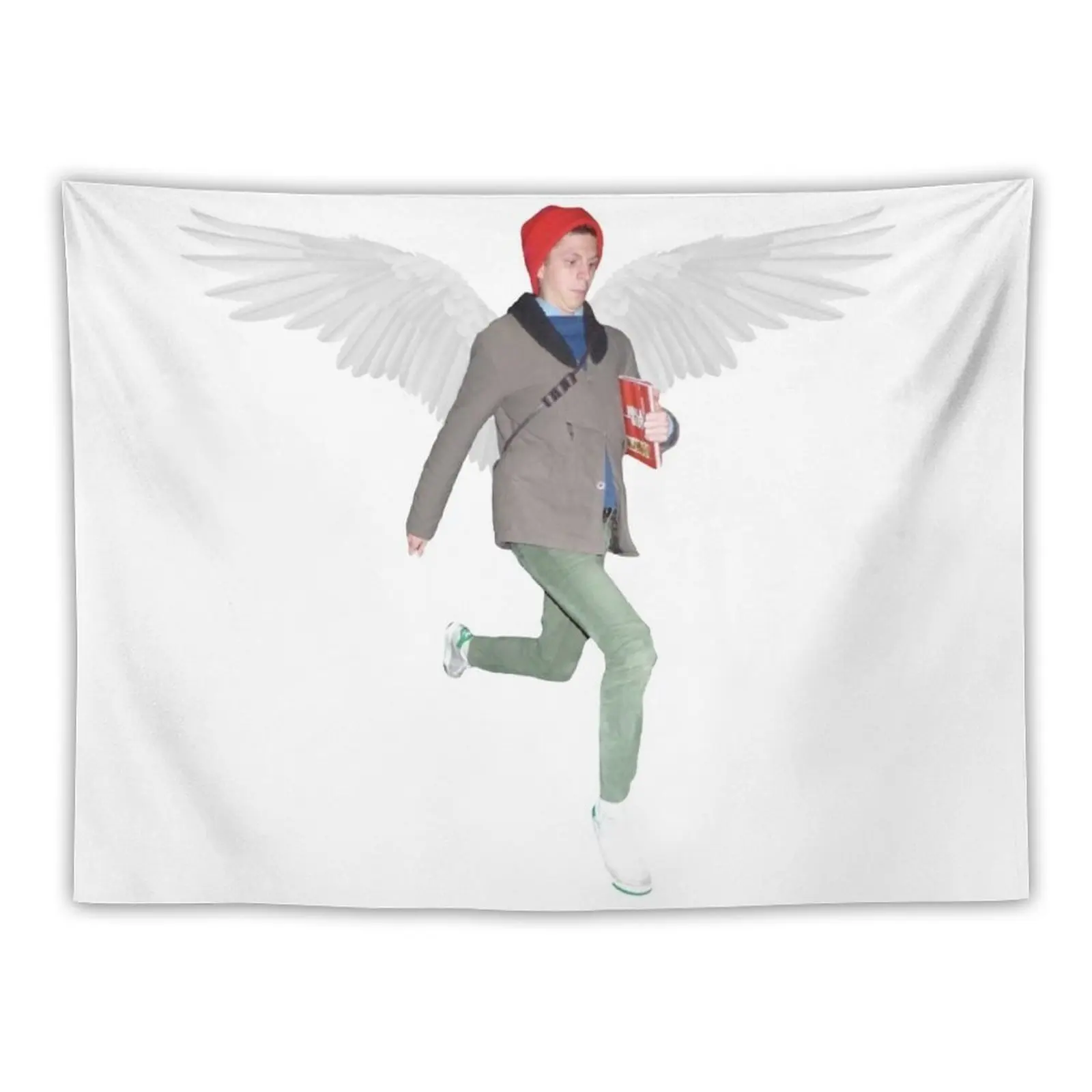 

Michael Cera jumping / flying with wings Tapestry Bedroom Decor Wallpapers Home Decor Decoration For Home Tapestry