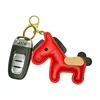 Horse Pendant Horse Leather Keychain for Women Cute Key Ring for Car Key 2