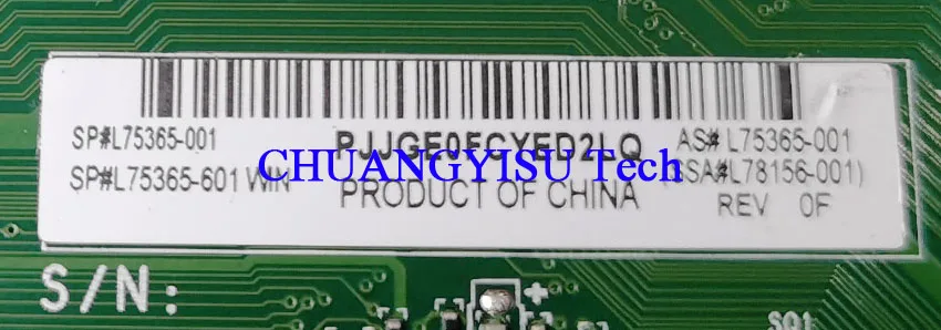   L75365-601  TG01-1XXX,TP01, Ŀ   ID8767 L75365-001,L78156-001,LGA 1200,H470 Ϻϰ ۵