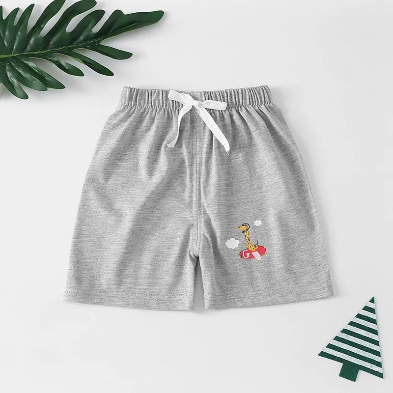 New 1 2 3 4 5 Year Old Kids Shorts Summer Clothing Toddler Girls Pants Soild Color Children Boys Casual Shorts Baby Clothes