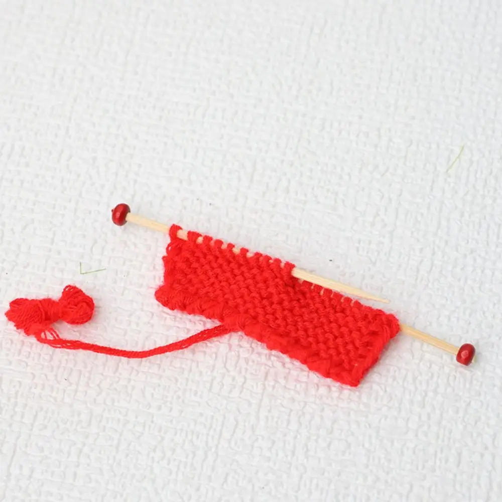 1: 12 Mini Knitted Sweater Colorful Mini Handmade Accessories Bjd Doll House Accessories Miniature Ob11 Toy Ornaments