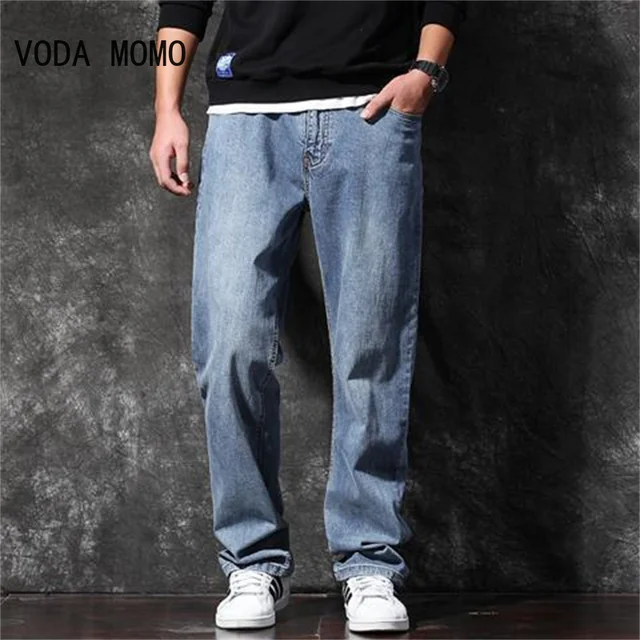 S-5XL Spring Summer Men s Thin Straight-leg Loose Jeans: The Perfect Choice for Summer Style