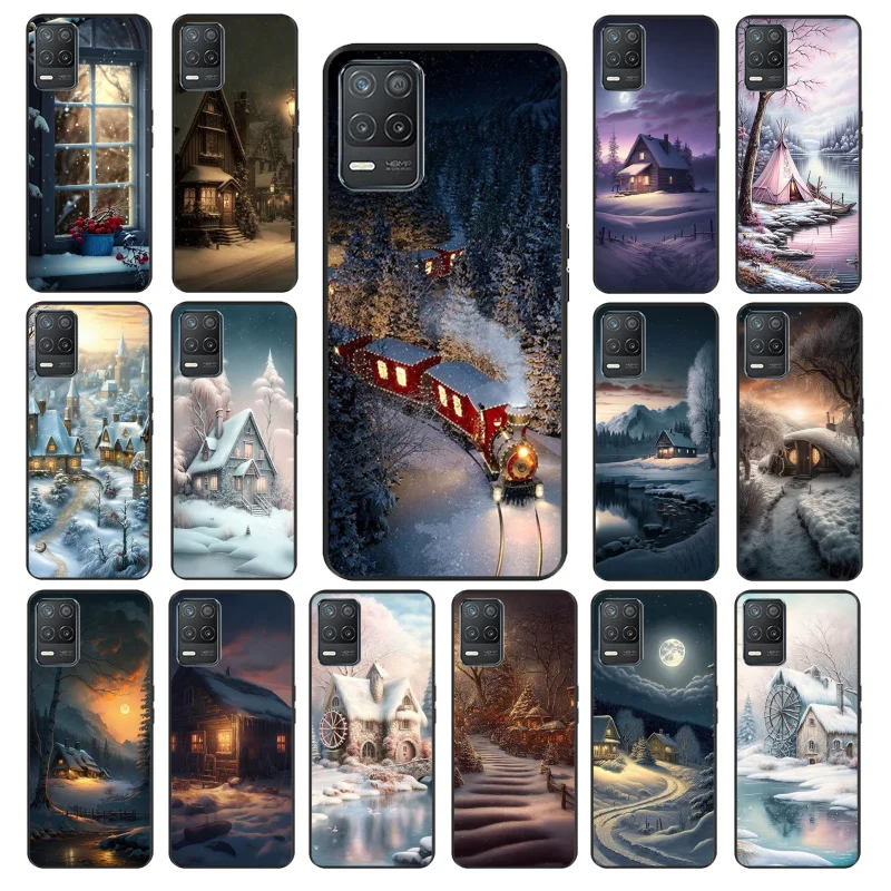 

Snow Nature Case For OPPO Realme 10 Pro Plus GT 2 Pro X2 Pro XT C25S 8 7 6 Pro 6i GT Master C3 C21 C21Y C11 X3 SuperZoom