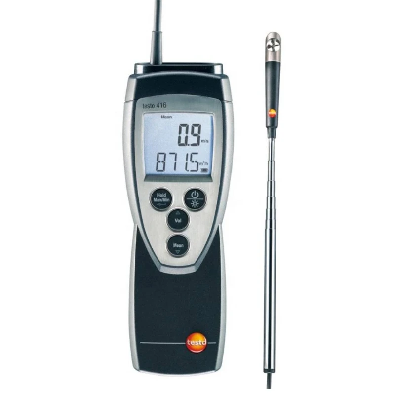 

handheld testo 416 digital vane anemometer