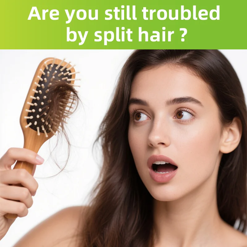 Leave-in conditioner, soft, smooth, and shiny, deeply moisturizing. Suitable for dry and damaged hair, all hair types.