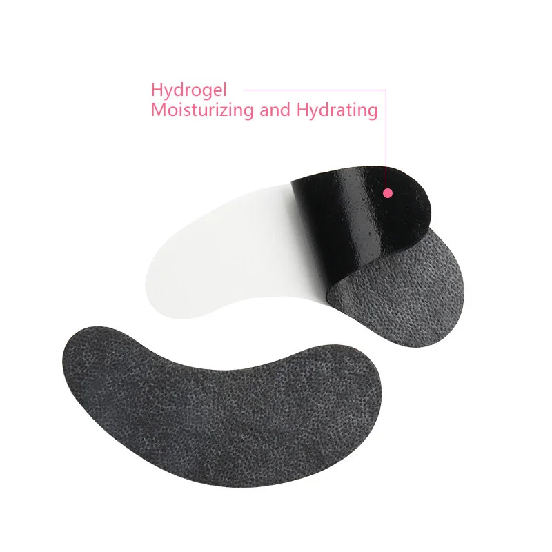 Gel Eye Pads Eyelashes Paper Patches Eyelash Extension Eye Tips Sticker Wraps Makeup Tools 50 pairs/lot