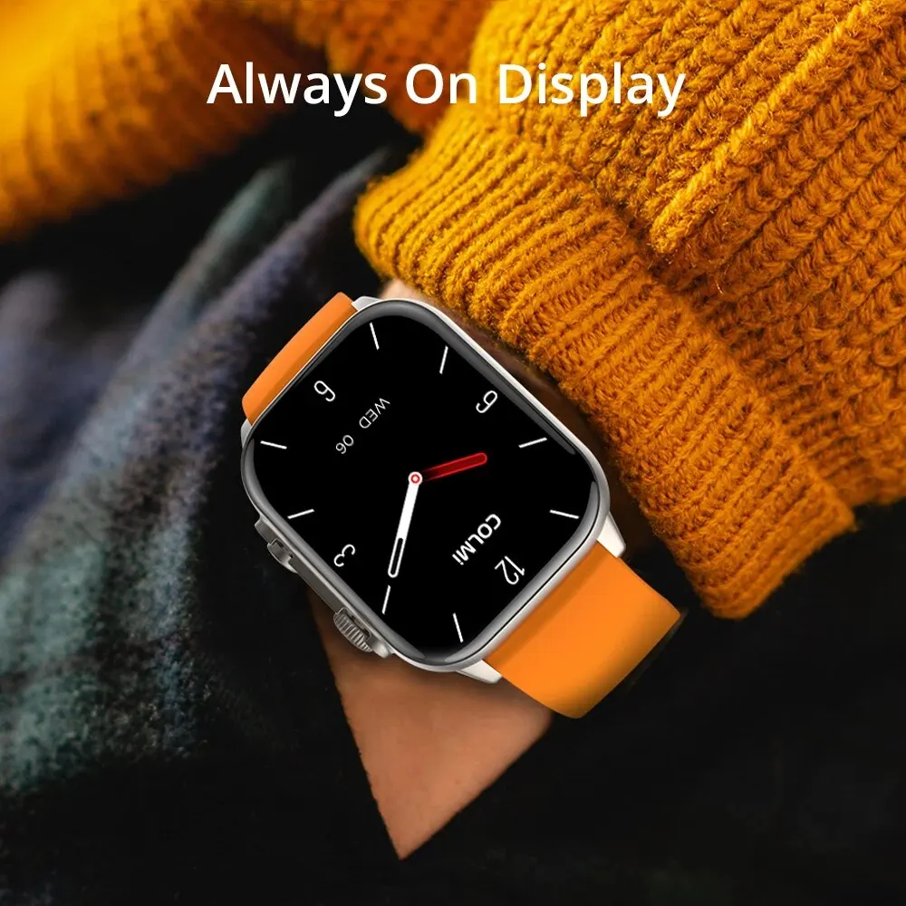 COLMI  AMOLED Ʈġ,  AOD 100  , IP68  Ʈ ġ, PK Ʈ ø 8, C81, 2.0 ġ