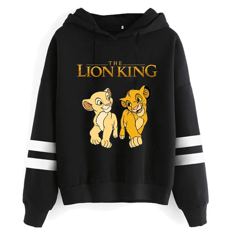 Sudadera con capucha de Disney El Rey León para mujer, ropa de moda, sudaderas con capucha de Hakuna Matata, Kawaii