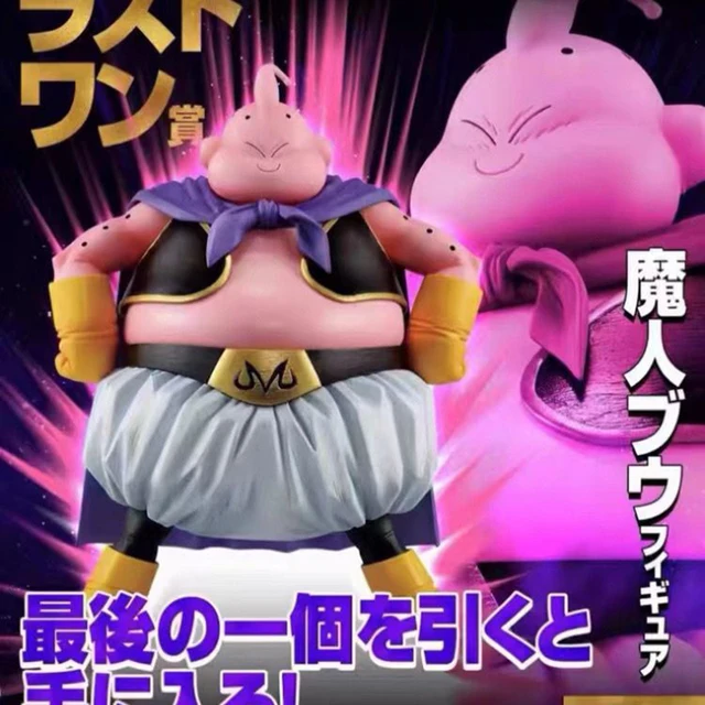 28cm Dragon Ball Z Majin Buu Anime Figuras Dbz Fat Buu Figurine Pvc Estátua  Collectible Modelo