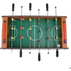 Football Table Mini Football Table Game Footballs Score Keepers Wood Soccer Table Top for Kids Family Night Parties Game Rooms 5