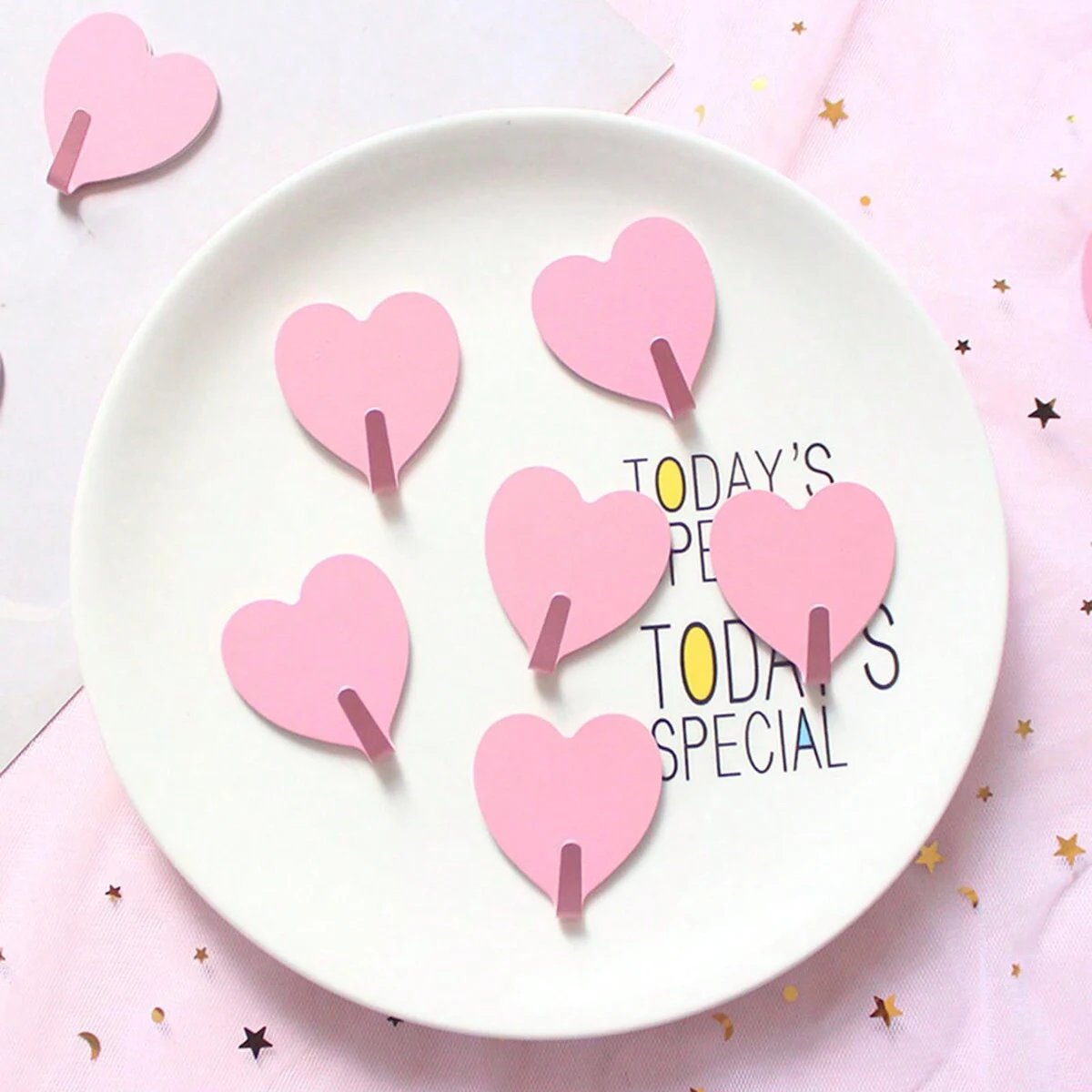 Love Adhesive Hook Kitchen Bathroom Hook