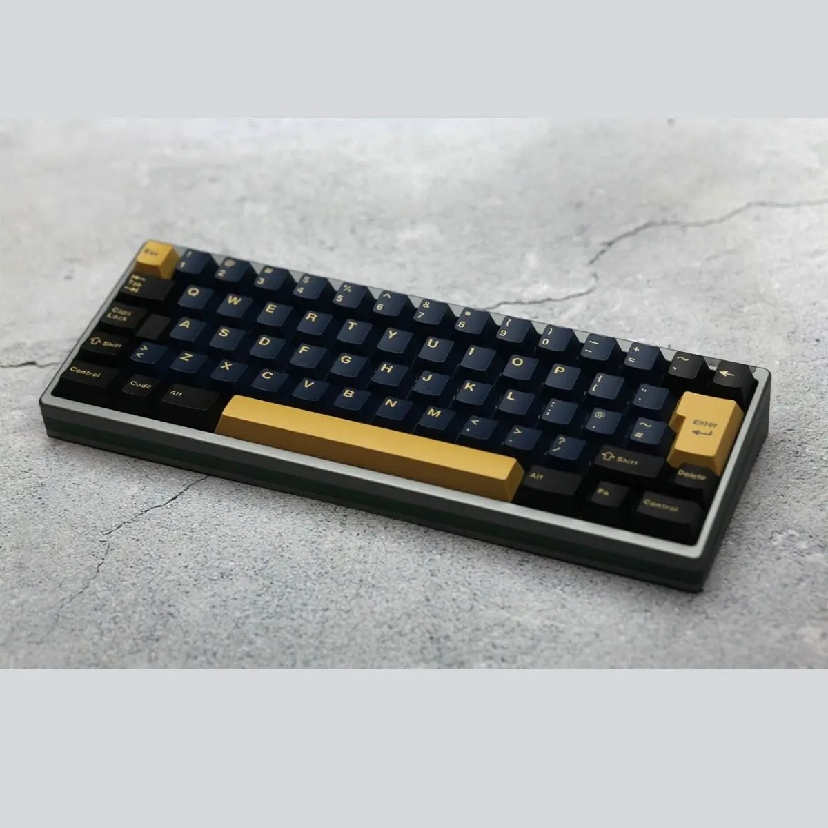 GMK DaYe Keycaps, perfil cereja, moldagem em