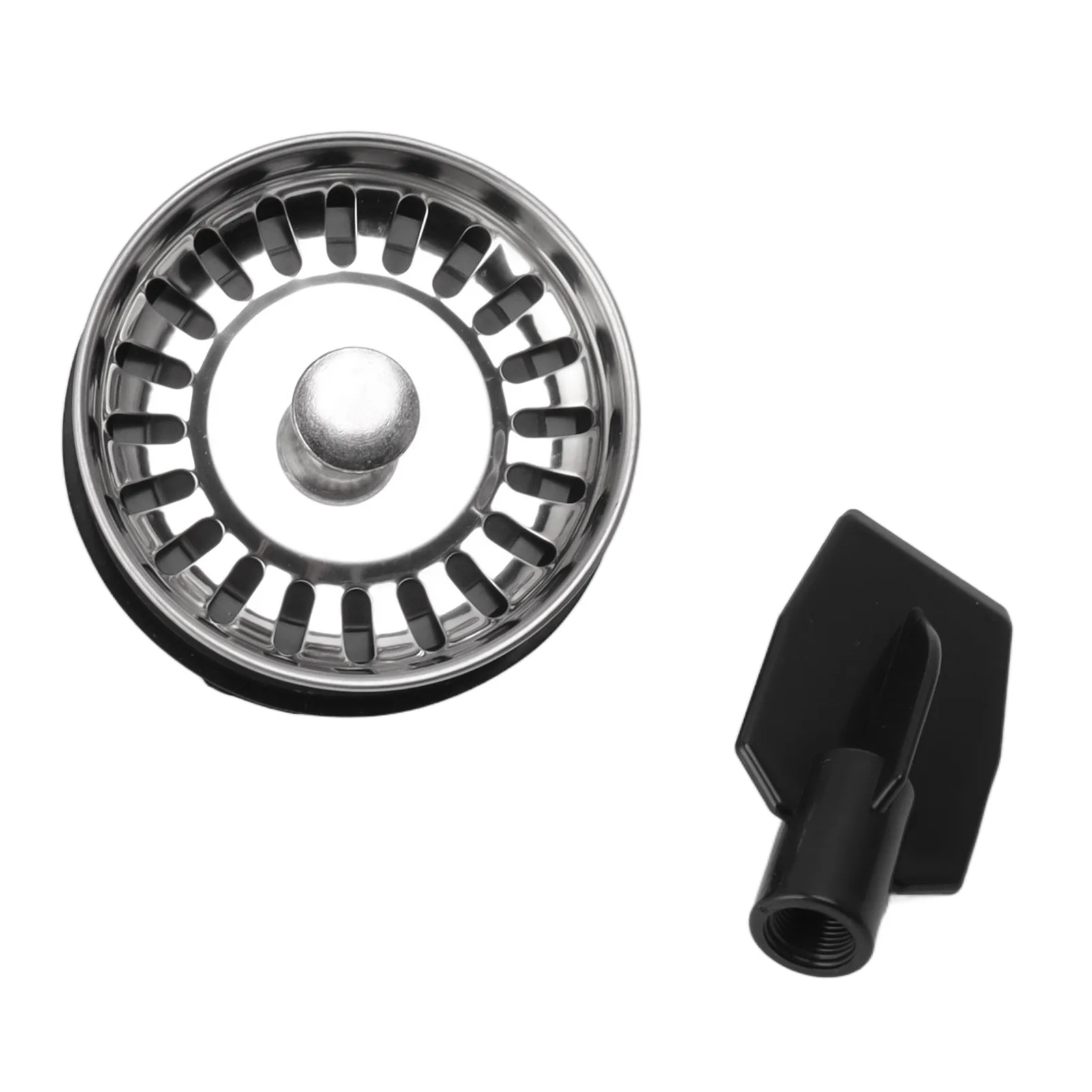 Kitchen Sink Strainer Garbage Disposer Strainer Pull Water Plug Rust Resistant Food Waste Disposer Filter Grinder Shredder Parts 6
