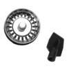 Kitchen Sink Strainer Garbage Disposer Strainer Pull Water Plug Rust Resistant Food Waste Disposer Filter Grinder Shredder Parts 6