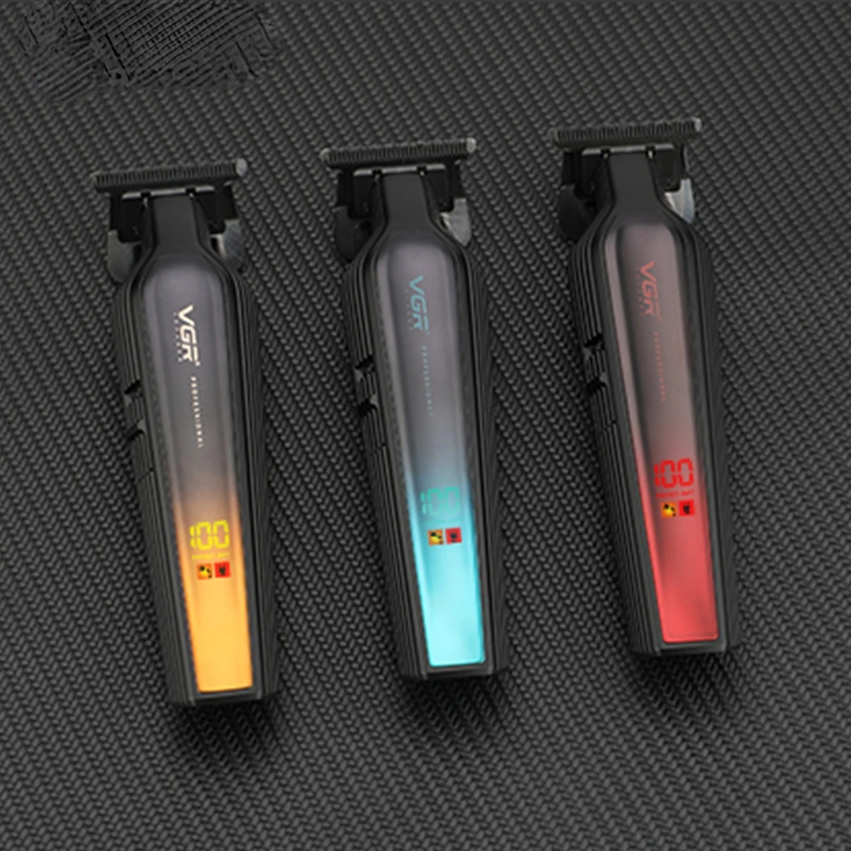 ماكينة تشذيب شعر للرجال قابلة لإعادة الشحن باستخدا...