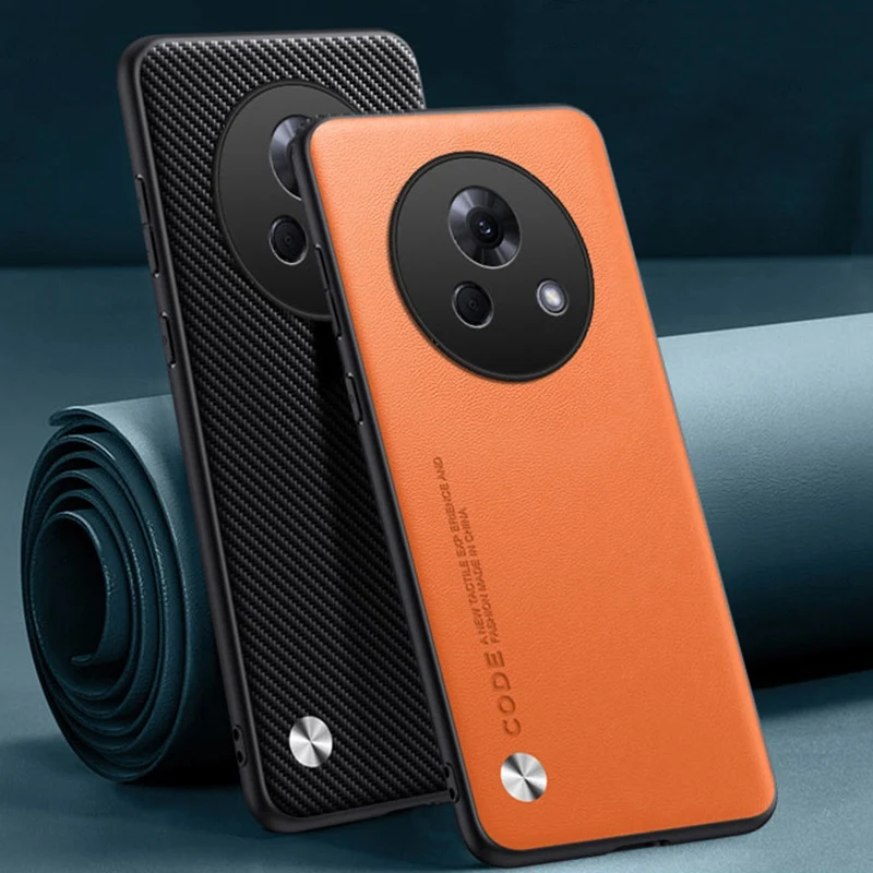 Luxury PU Leather Matte Silicone Shockproof Full Protection Phone Case