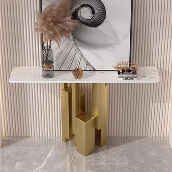Consolle classica glamour Tavolo consolle estetico moderno nordico minimalista Beauty Neutral Tavolo Console Mobili per camera