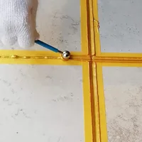 Kit de calfeutrage 8 pièces, outil de déjointage, outil de réparation des joints de carrelage, outil de déjointage pour les joints muraux, outil de nettoyage du ciment 2