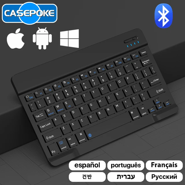 [최신|인기상품]아이패드 블루투스 키보드 => CASEPOKE 무선 키보드 및 마우스: 다양한 기기의 완벽한 입력 솔루션 [ChinaNOW | 추천상품]
