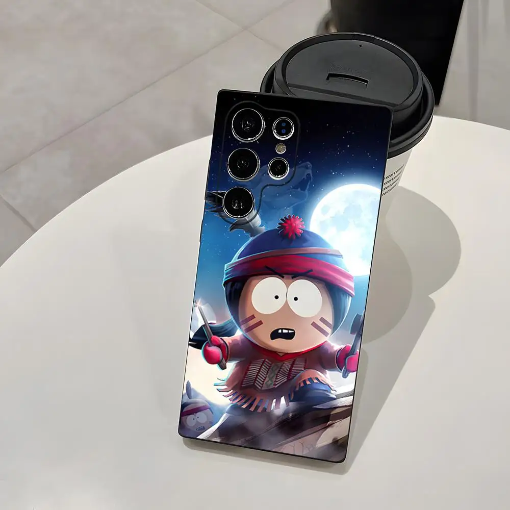 귀여운 S-사우스 파크 폰 케이스 삼성 S26 S25 플러스 S20 S20 플러스 S22 울트라 S23 FE S21 플러스 S21 울트라 소프트 커버