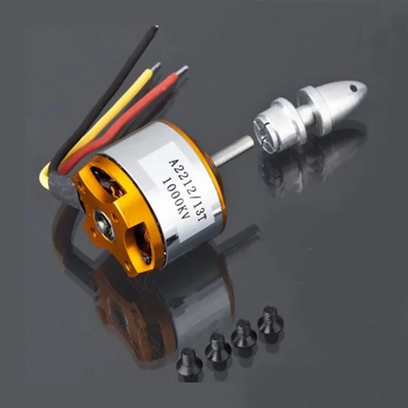 

1 шт. A2212 бесщеточный двигатель 930kv 1000kv 1400kv 2200kv 2700kv для радиоуправляемого самолета многокоптера бесщеточный мотор с внешним ротором