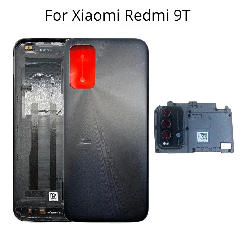 New-Back-Cover-For-Xiaomi-Redmi-9T-Battery-Cover-Rear-Door-Housing-Case ...