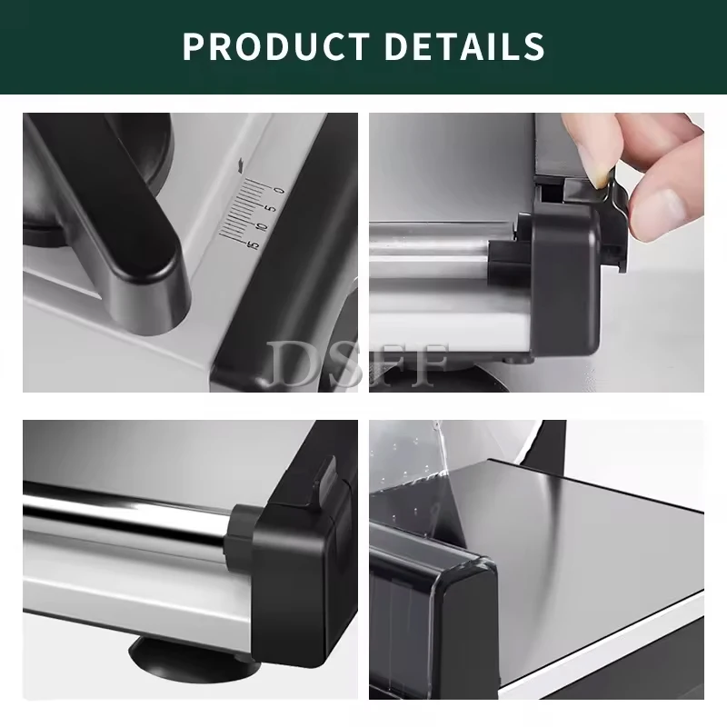 Commercial Semi-Automatic Meat Cutter Multifunctional Commercial Lunch Meat Cheese Ham Slicer 5