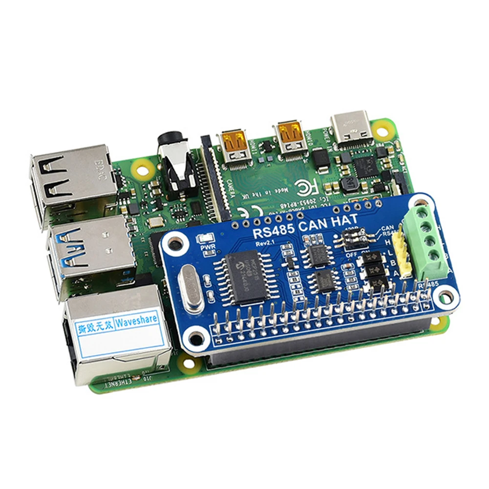 CAN HAT  Ÿ  UART  , RS485 SPI CAN  ,  ̿